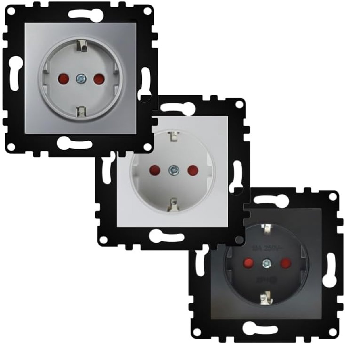 Dubbel pc-frame - FMMB, zwart. Dit elegante moderne frame maakt de installatie van twee modules mogelijk die de ruimte optimaliseren en een stijl toevoegen die past bij elk modern interieur.