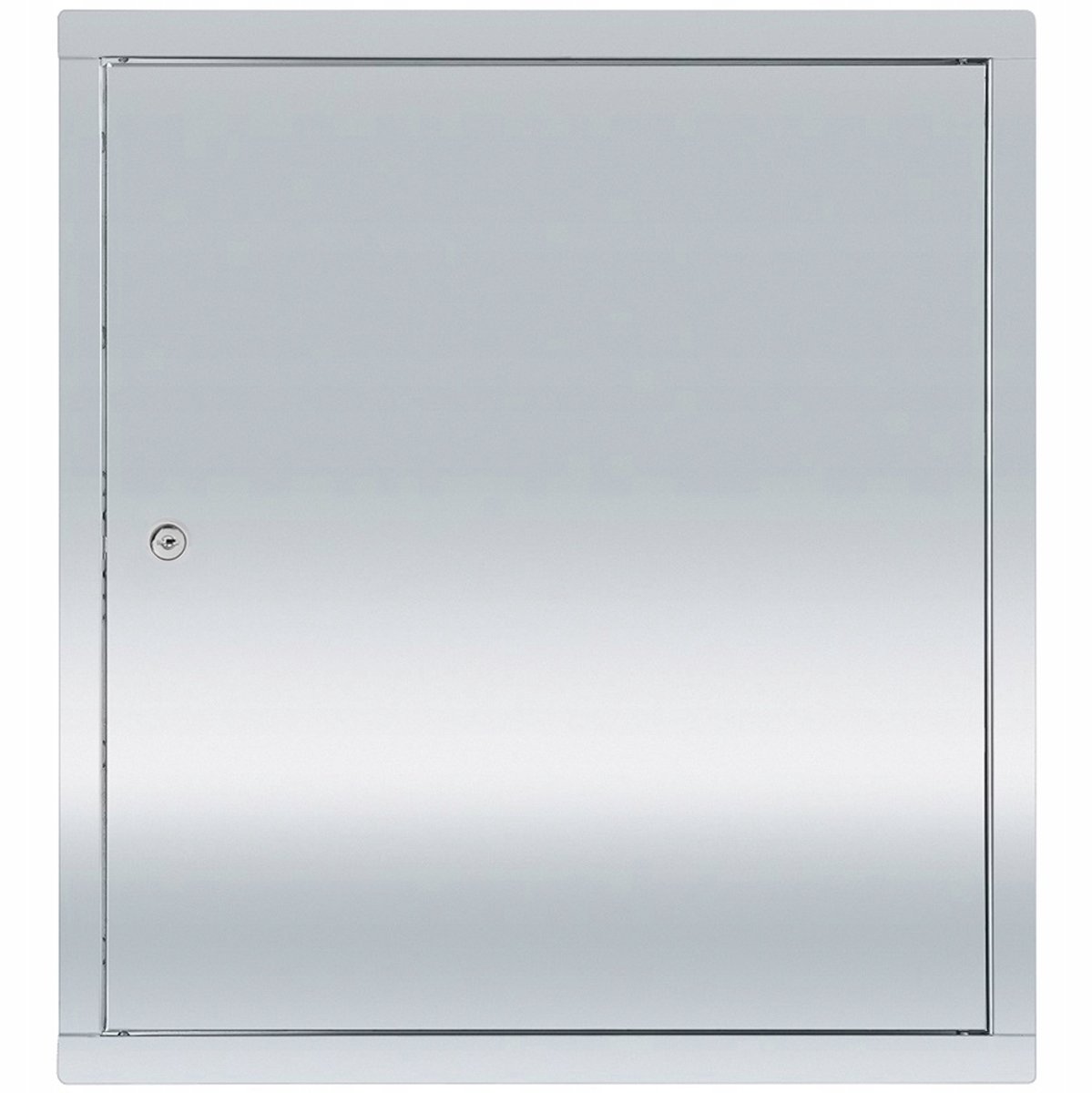 Inspectieluik RVS 60x60 met gleuf