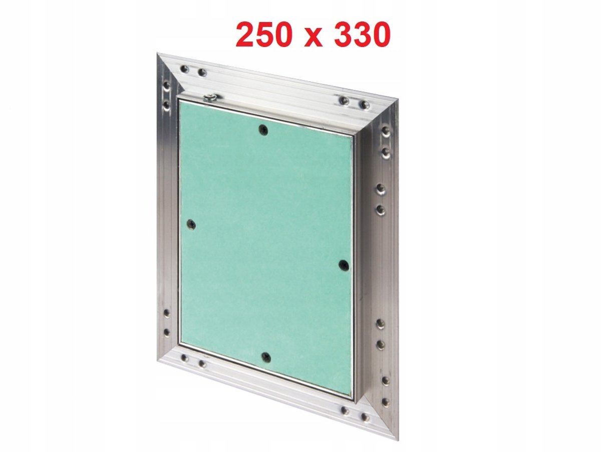 Inspectieluik 250x330mm Aluminium Gipsplaat
