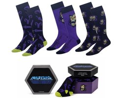 Masters of the Universe Sokken Heren – 3-Pack Herensokken Cadeauset – One Size 38-45