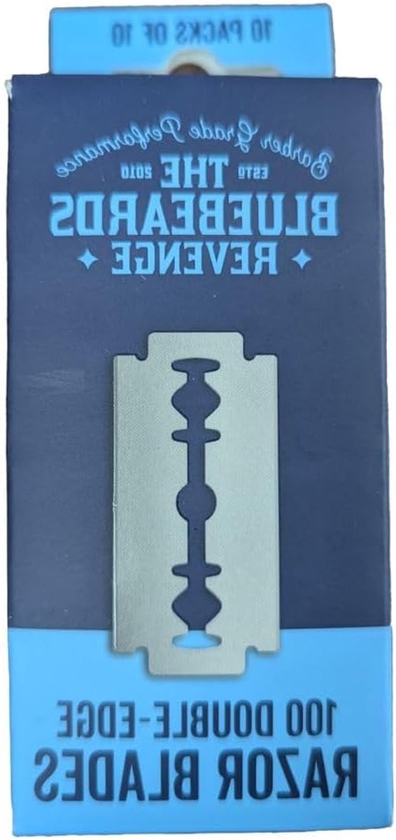 Scheermesjes Dubbele Rand - Veiligheidsscheermes - Glad Scheren - Roestvrij Staal - 100 Stuks - Zilver