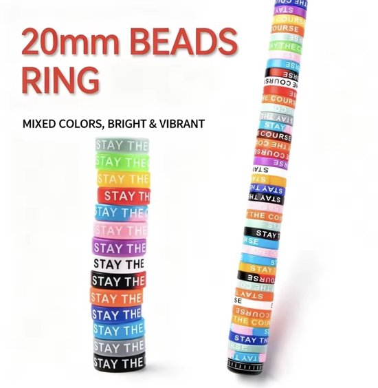 20 mm 20 stuks beschermende siliconen ringen, decoratieve ringen voor vishengels, katapulten, antislip O-ringen, handgreepbanden, zweetbanden — afbeelding 5
