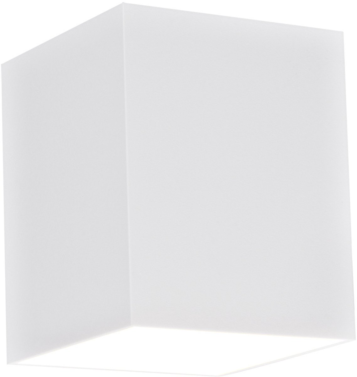 Nidum vierkante wandlamp wit, G9-fitting max. 40W (lichtbron niet inbegrepen), IP20, 82,5 x 100 x 102 mm (b x d x h)