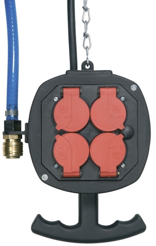 Mobiele compressor riemaandrijving met olie ketel 50 L 1,5 kW / 2 Pk 10 Bar 235 l/min 230V Aircraft — afbeelding 5