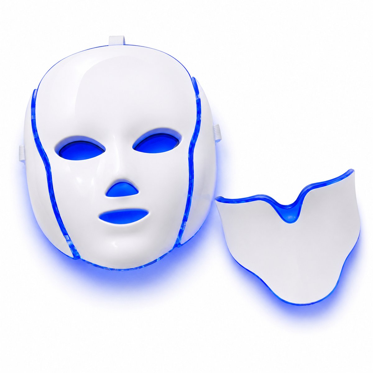 ZoeZo LED Gezichtsmasker - Lichttherapie - Ondersteunt bij huidveroudering, onzuiverheden & pigmentvlekken - 7 kleuren voor 7 behandelingen - Voor Verschillende Huidtypes - Huidverzorging voor Thuis