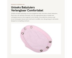 Babyluiers 5 Stuks - Verlengbaar - Uniseks - Zacht Katoen - Ademend - Comfortabel Beha-Design - Luiers