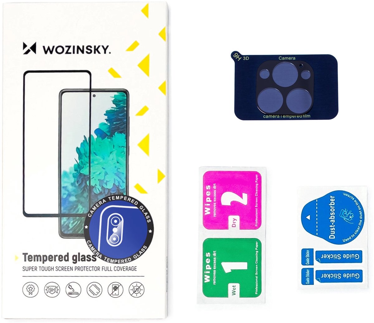 Wozinsky Gehard Glas 9H Volledig Cameraglas Voor Motorola Moto G200 5G Edge