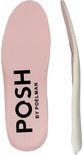 Lichtroze inlegzool met zwarte opdruk POSH BY POELMAN.