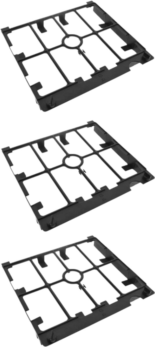 3x WPRO Koolstoffilter D43 Houder 480122101279
