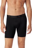 Zwarte Puma microfiber boxershort met een elastische band met PUMA-logo.
