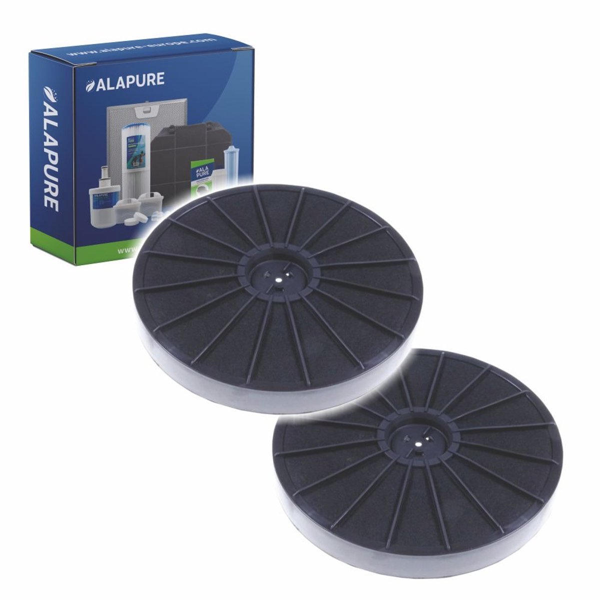 2x Koolstoffilter voor AEG EFF54 / MCFE42