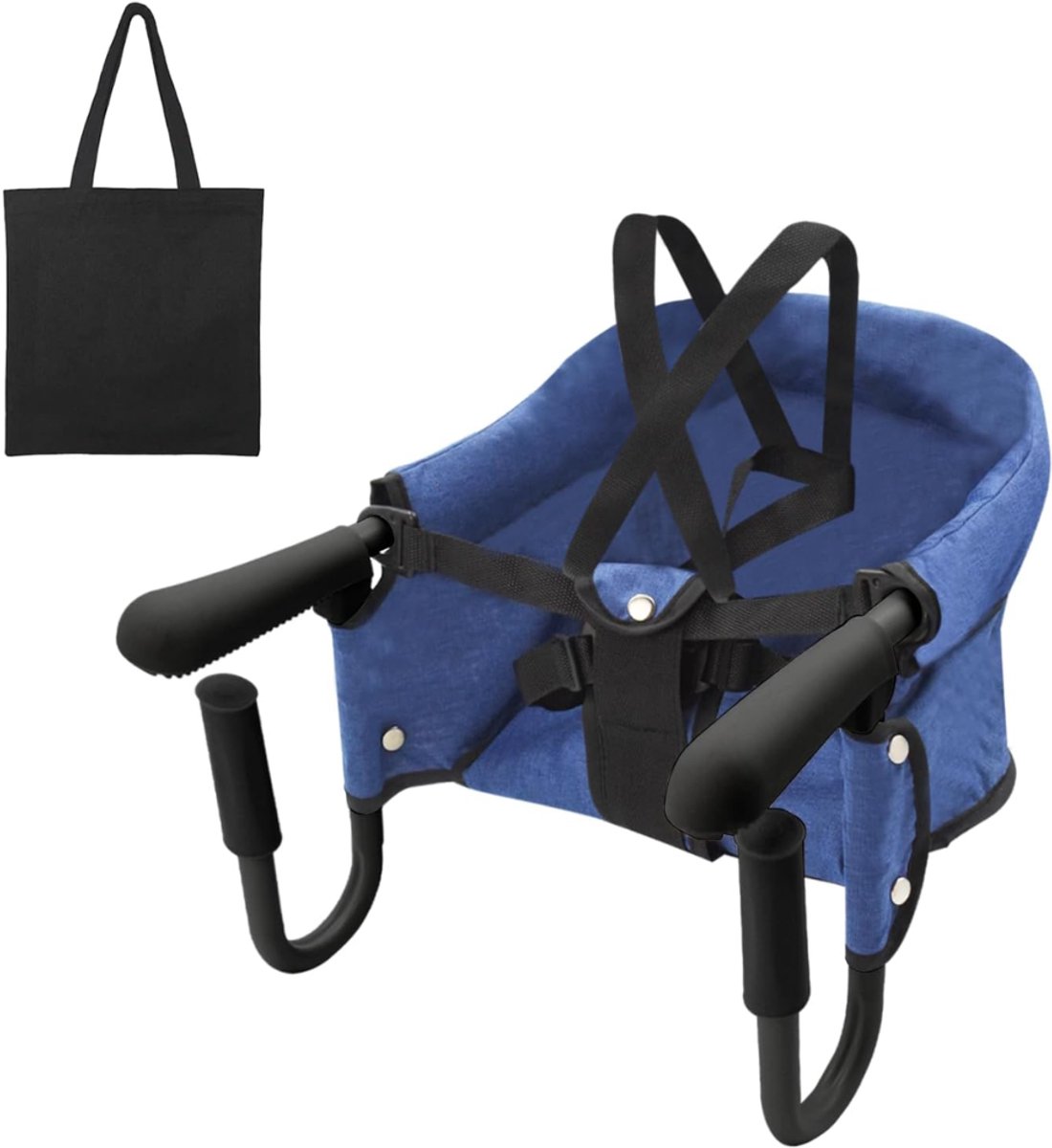 ZRNS® Tafelhangstoel - Kinderstoel Peuter - Eetstoel Baby - Blauw