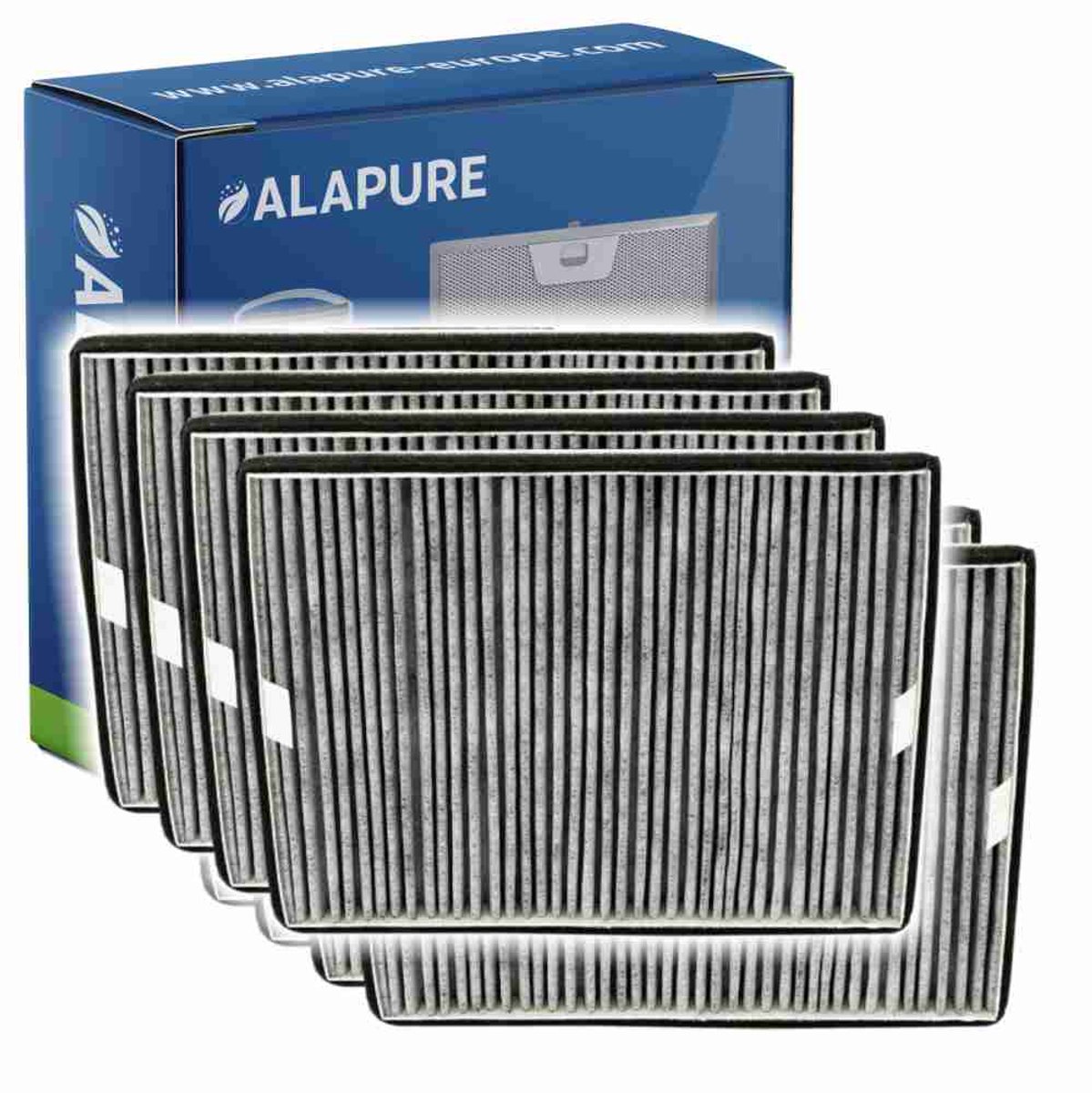 2x Alapure 4570 Compatibel met Miele Koolstoffilter D17-P / 7932330
