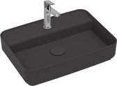 Isvea Infinity Wastafel Rechthoekig - Antraciet