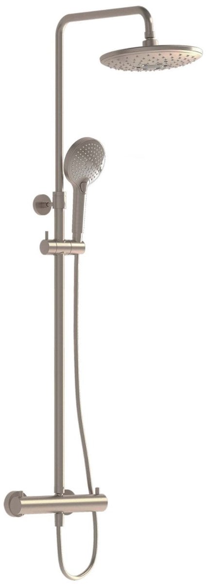 VitrA AquaHeat Bliss Doucheset - Nikkel