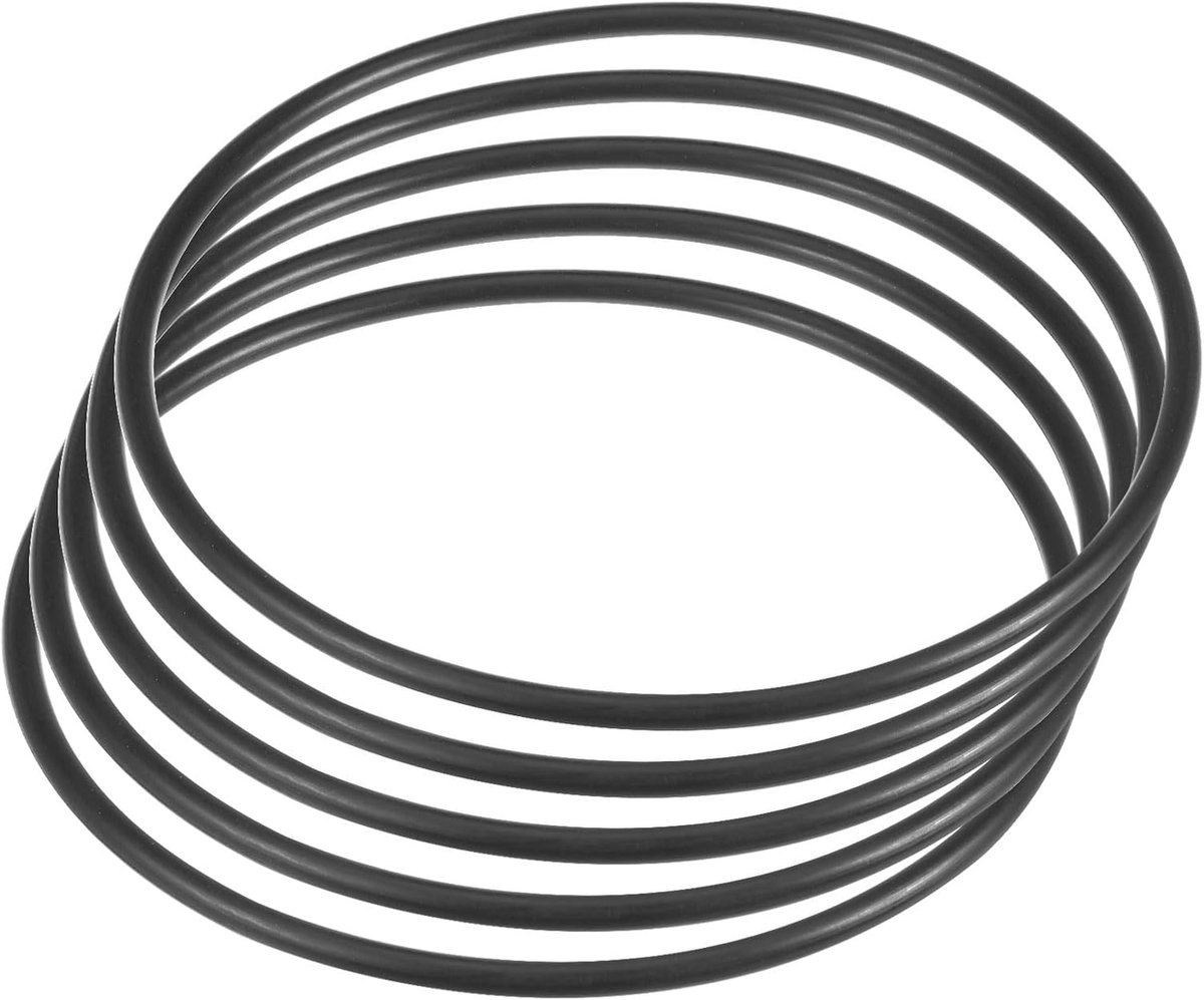 Nitrilrubber, 5 stuks 145 mm OD 5 mm brede afdichtingsringen voor reparatie van motormachines