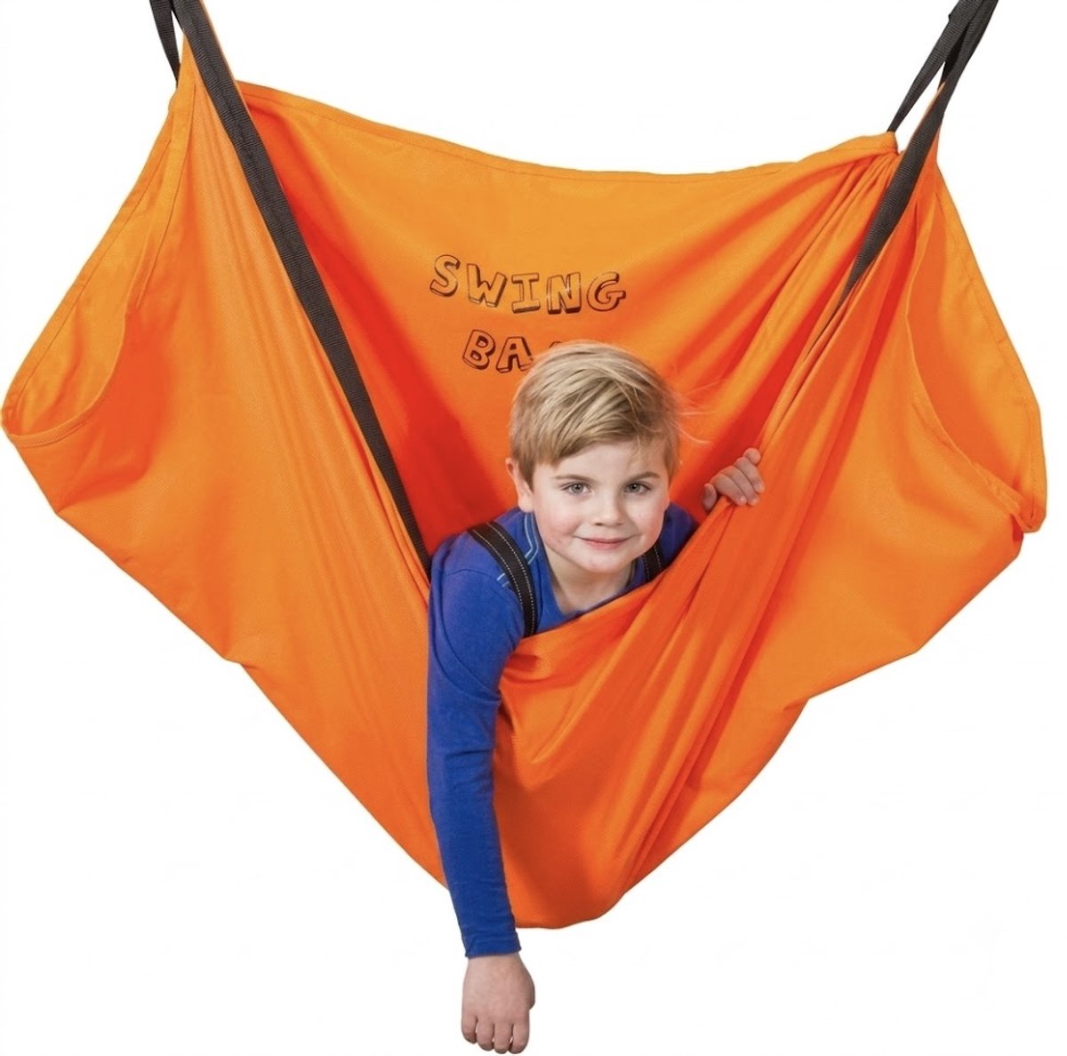 SwingBag Schommel - Oranje schommel voor buiten en binnen - 3+ jaar