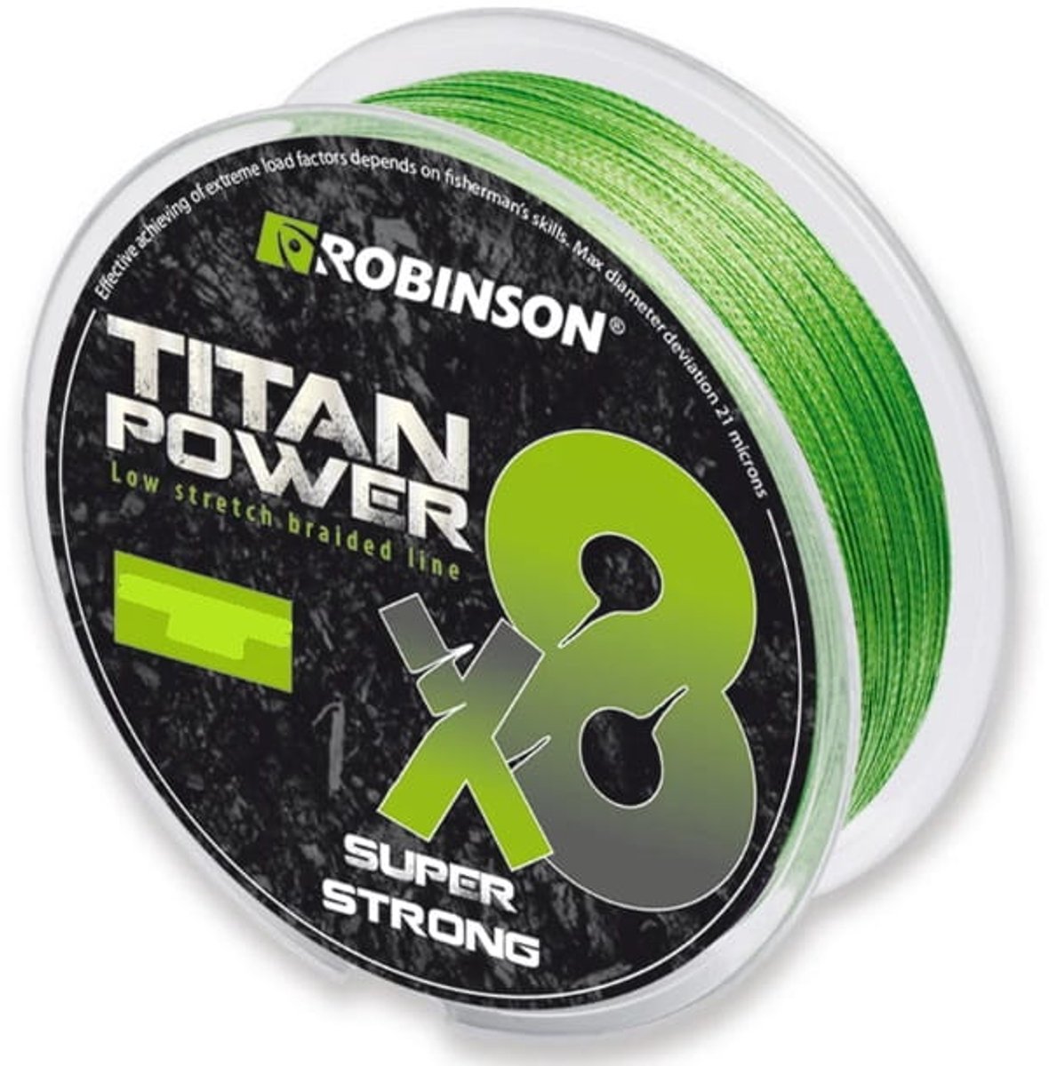 Robinson Titan Power X8 Vlechtlijn 0.24mm 135m Groen