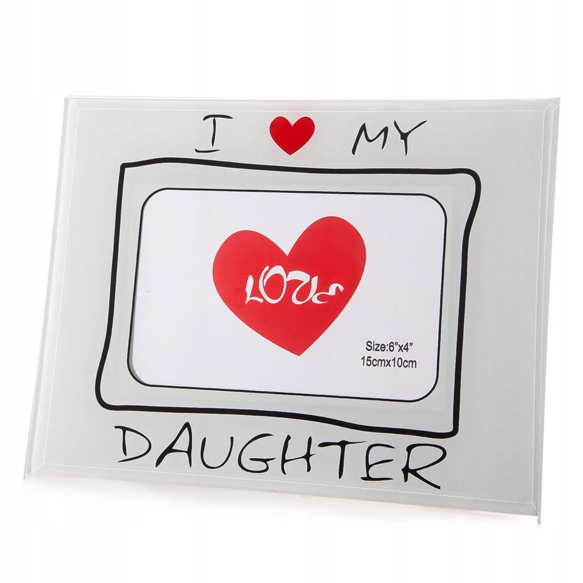 Decoratieve fotolijst 18x23 cm - "I Love My Daughter"