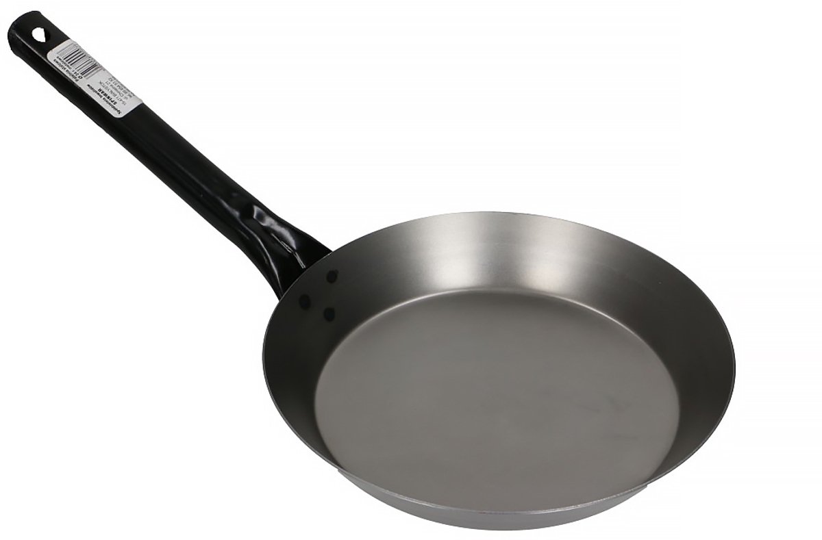 2x Spinwar Stalen Koekenpan 20 cm - Koolstofstaal, Polska Kwaliteit