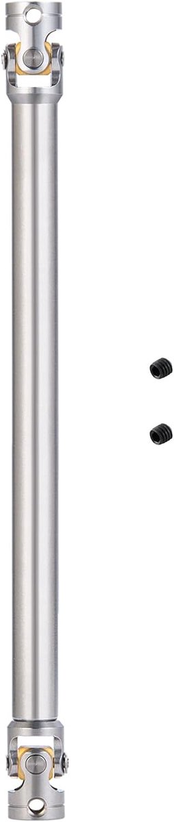 1 stuks metalen aandrijfas voor 1/14 RC Tamiya Tractor Klimopbouw Trailer Upgrade Accessoires (140mm-180mm)
