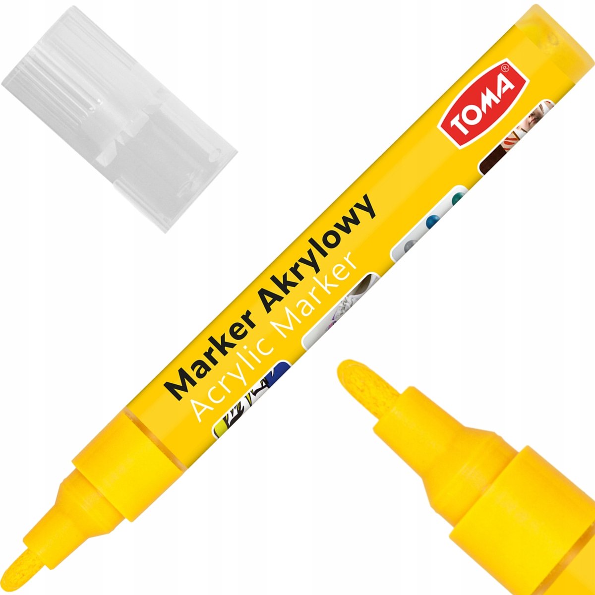 Neem TO-402 Acryl Marker 2,5 mm Geel