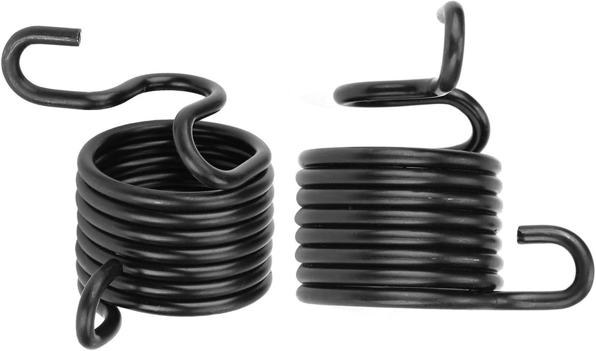 Luchthamer Borgveren - Veer Set - Efficiëntie Verbeteren - Koolstofstalen Constructie - 1.35 inch Buitendiameter - Zilver