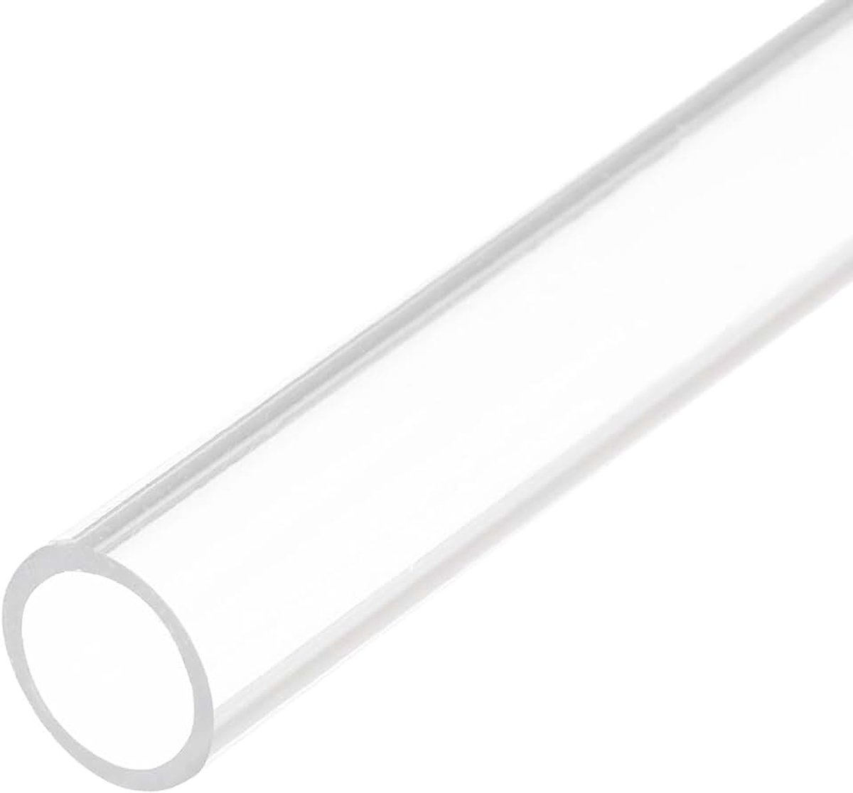 Ronde buis van transparant acryl 8 mm ID 10 mm OD 12 inch voor lampen en lantaarns, waterkoelsysteem