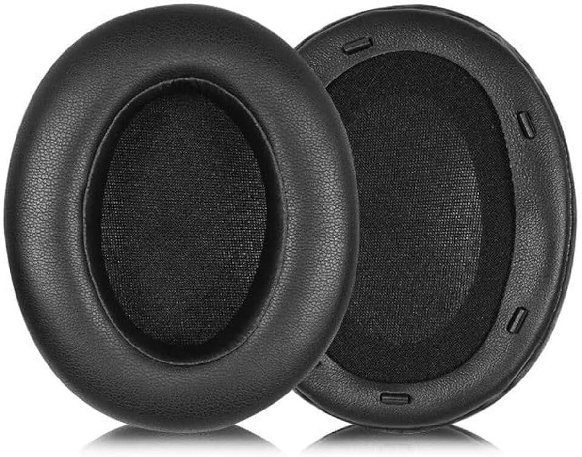 Oorkussens voor Sony WH-XB910N, ruisonderdrukkingseffect, oorkussens van eiwitleer, zacht schuim