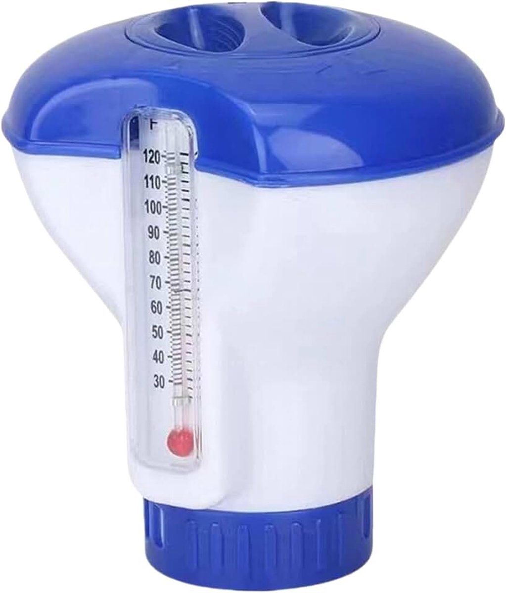 Chloor, chloortabletten dispenser verstelbare chemische drijver voor binnen en buiten zwembaden hot tubs