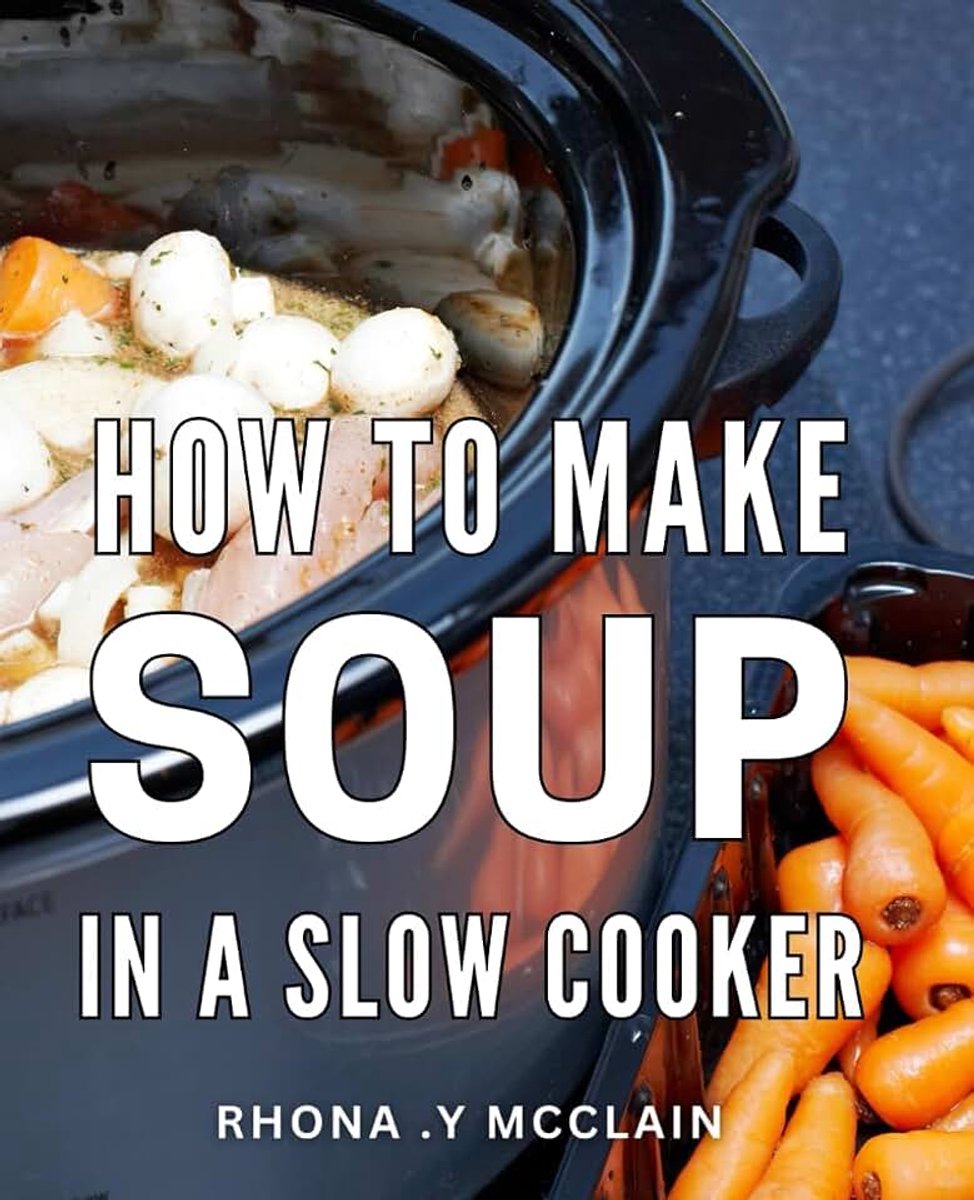 To Make Soup In A Slow Cooker: Effortlessly Cook Delicious Soups with Your Slow Cooker: A Perfect Gift for Busy Home Cooks.