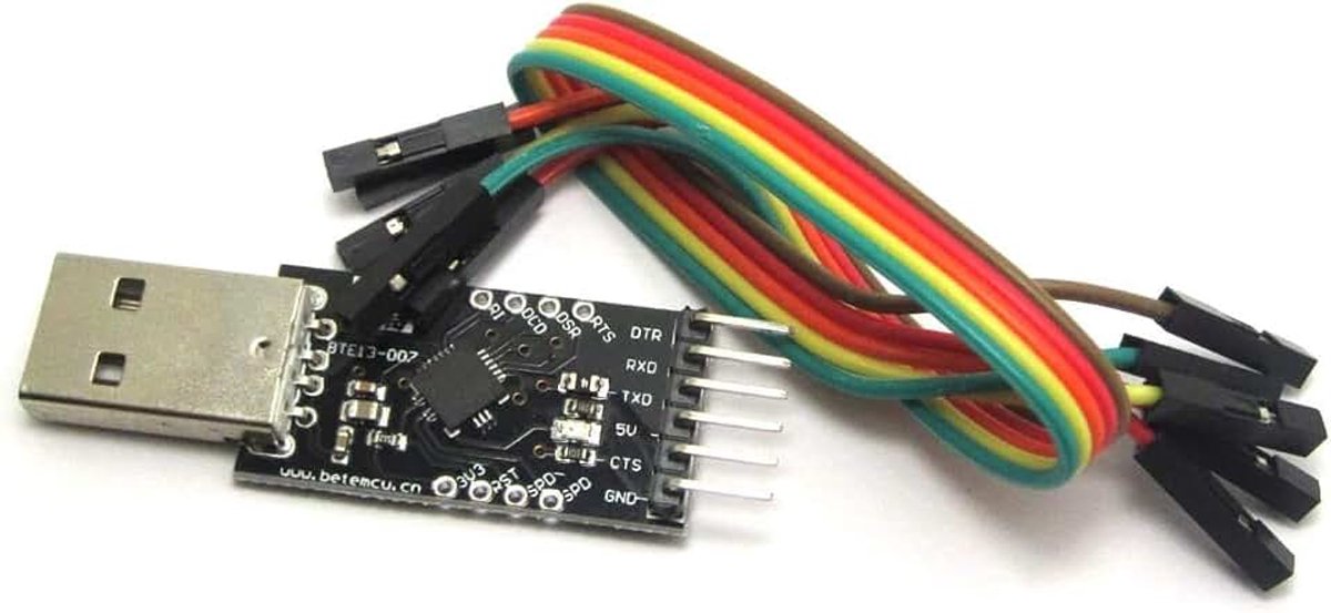 USB 2.0 naar TTL UART 6PIN module seriële converter