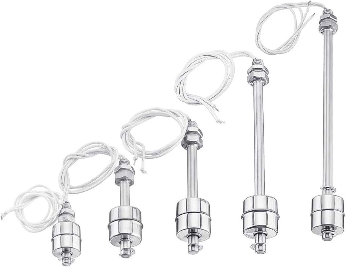 Waterstroomtank Verticale vlotterschakelaar Vloeistofsensor Niveauregelaar - 100 mm