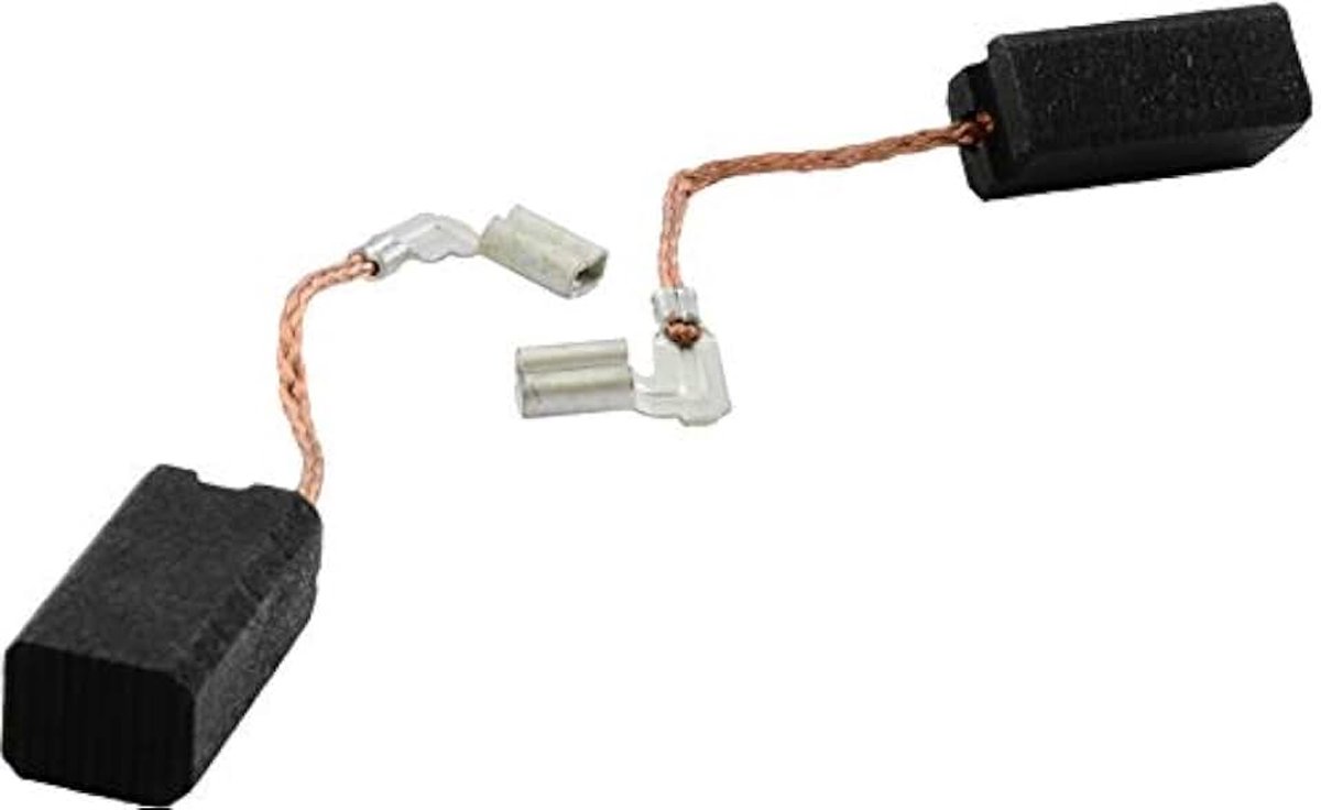 Koolborstels voor METABO EW E 11150 S-SIGNAL QUICK haakse slijper - 6,3 x 8 x 15 mm