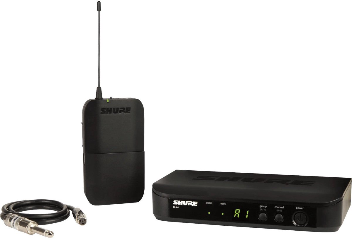 Shure BLX14E-K3E Draadloos systeem voor gitaristen 606-630 MHz