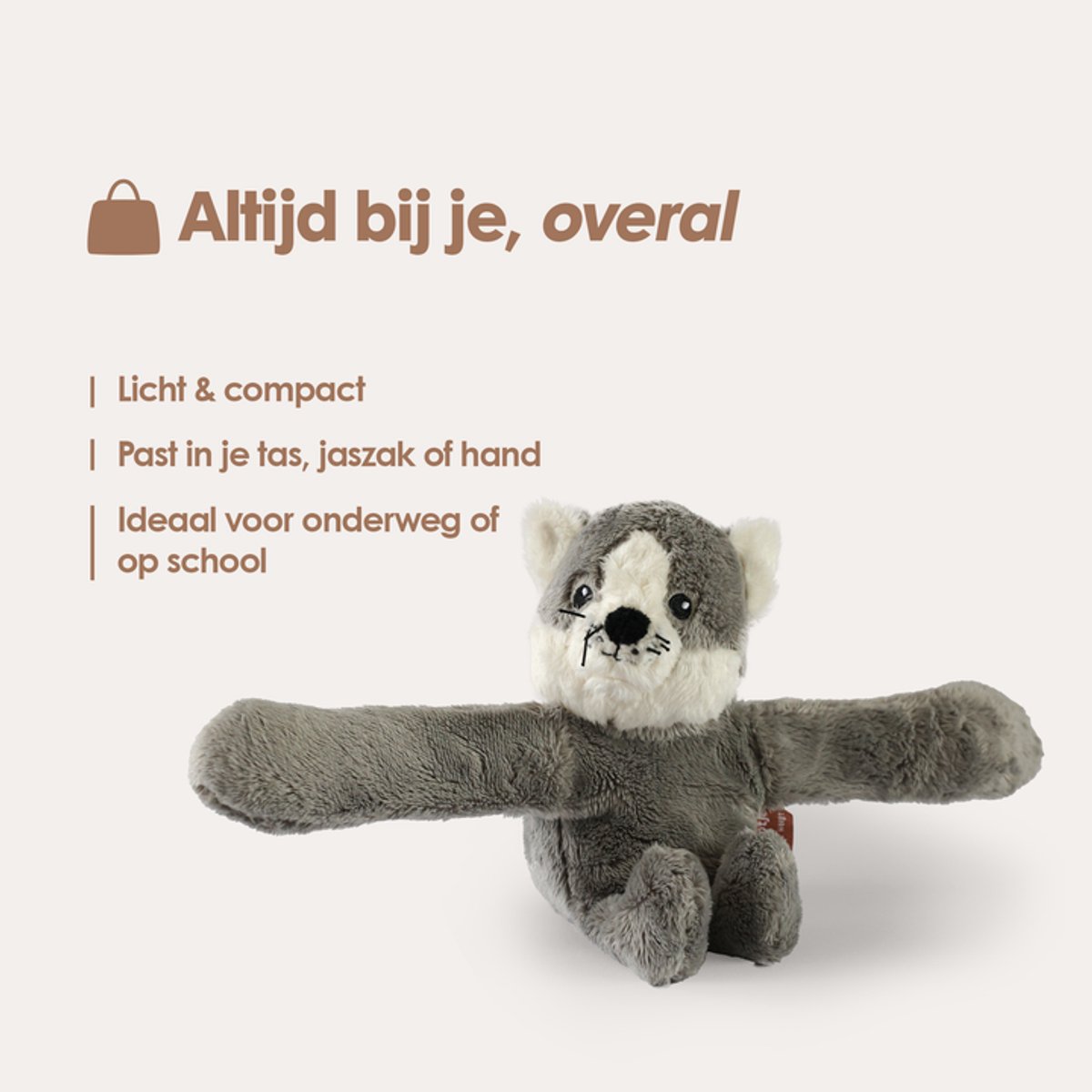 Lotgenootje Verzwaringsknuffel Kat + Mini Kat - Verzwaarde Knuffel - Weighted Stuffed Animal - Sensorisch Speelgoed - Zware Knuffel Anxiety - Plushie — afbeelding 2