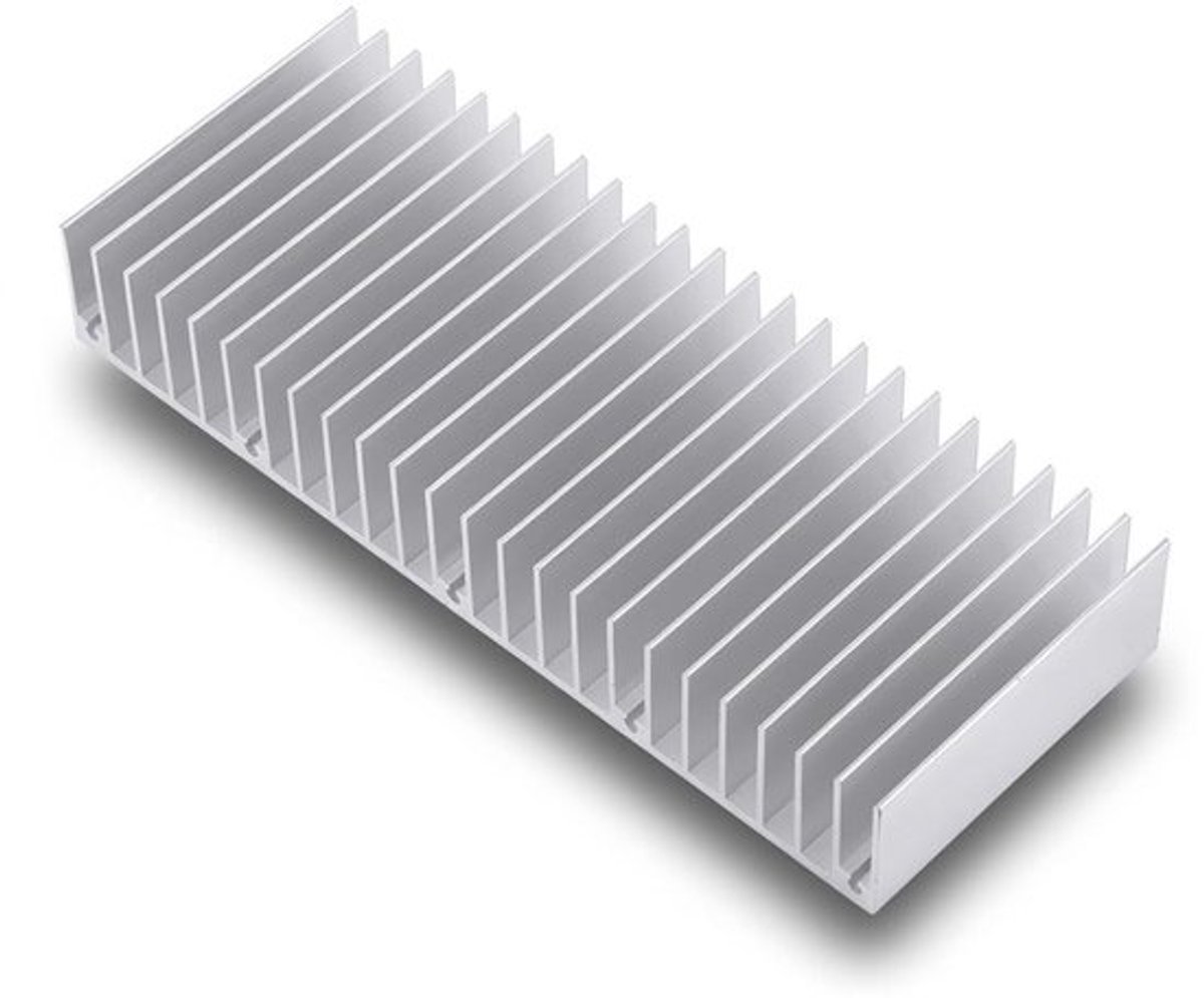 Koellichaam met 24 tanden, 150 mm, voor computers en stroomapparaten