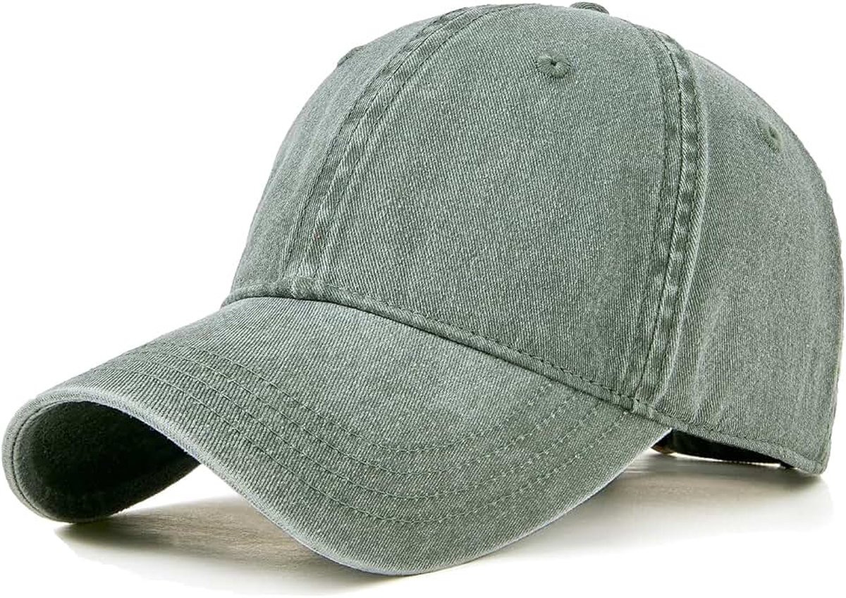 Honkbalpet Voor Heren Denim Vintage Klassiek,Baseball Pet Voor Dames Zacht,Honkbal Hoed Heren Verstelbare,Zomerhoeden Voor Heren Ademend Zonbescherming,Sporthoed Uniseks Voor Buiten Hardlopen