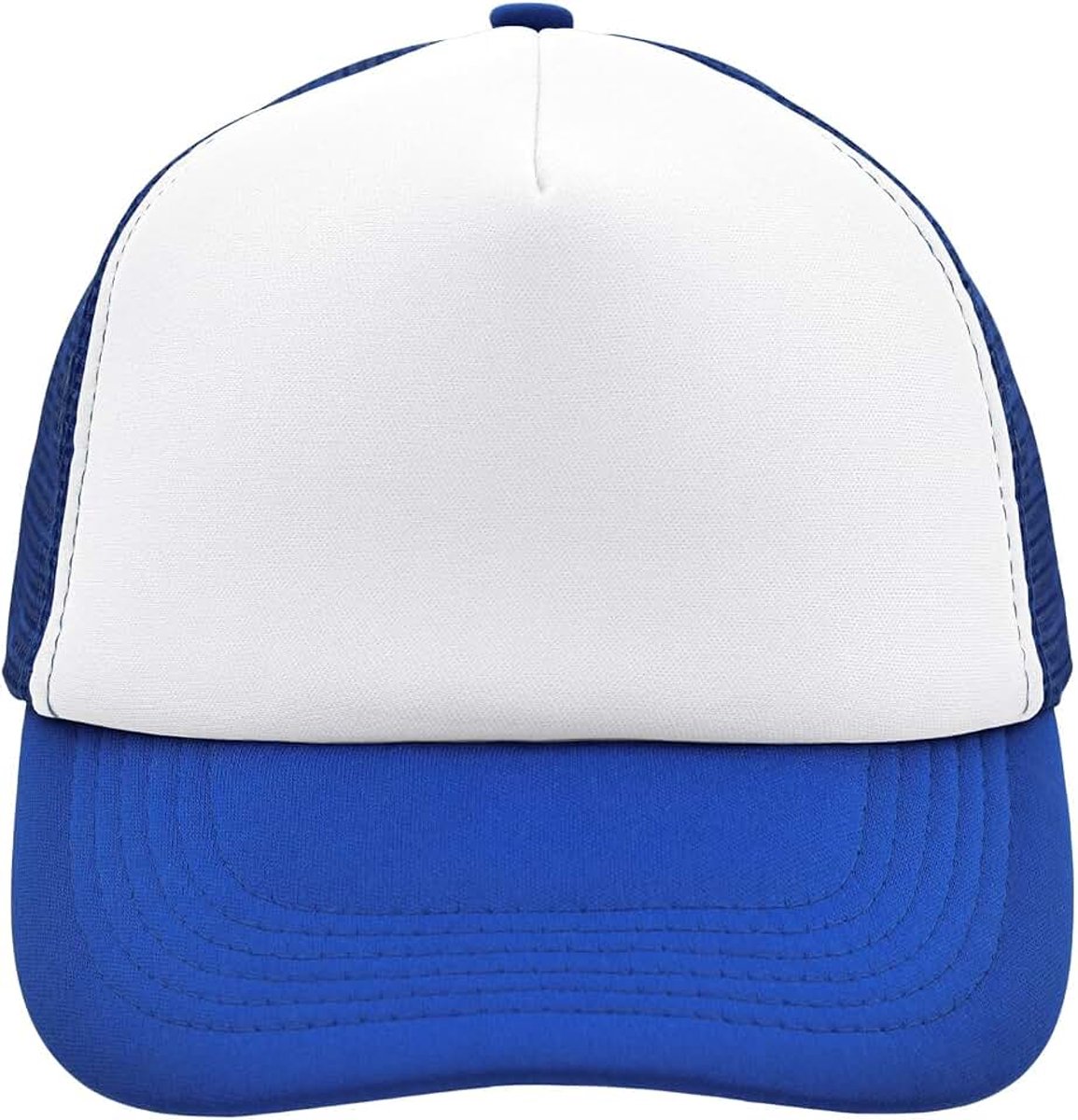 NoTrash2003 Trucker Mesh Baseball Cap Truckerhat Unisex One Size en Kindermodellen Basecap Baseball Hat 30 Kleuren Effen Tweekleurig Polyester Katoen