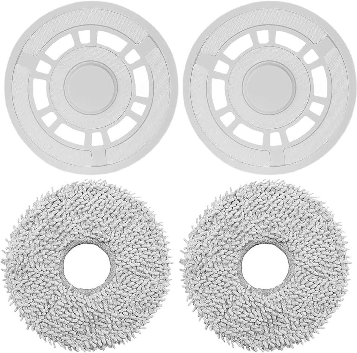 Dweilen met reservehouder, accessoires voor Ecovacs Deebot T30C Omni, T50 Pro Omni, N30 Pro Omni, T30 Pro Omni, T30S Combo, T50 Max Pro Omni, T50 Omni Gen2, 50 Pro Omni Gen2, T50 Max Pro Omni Gen2