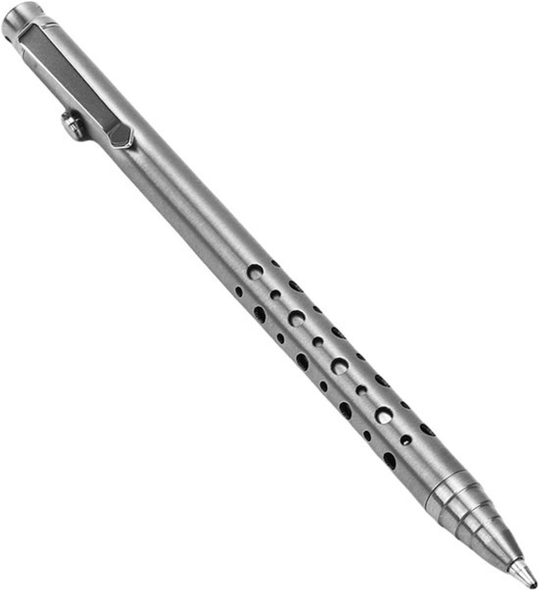 Lichte en Draagbare Bolt Action Balpen van Titanium Legering met Clip voor Kantoor en Schoolgebruik