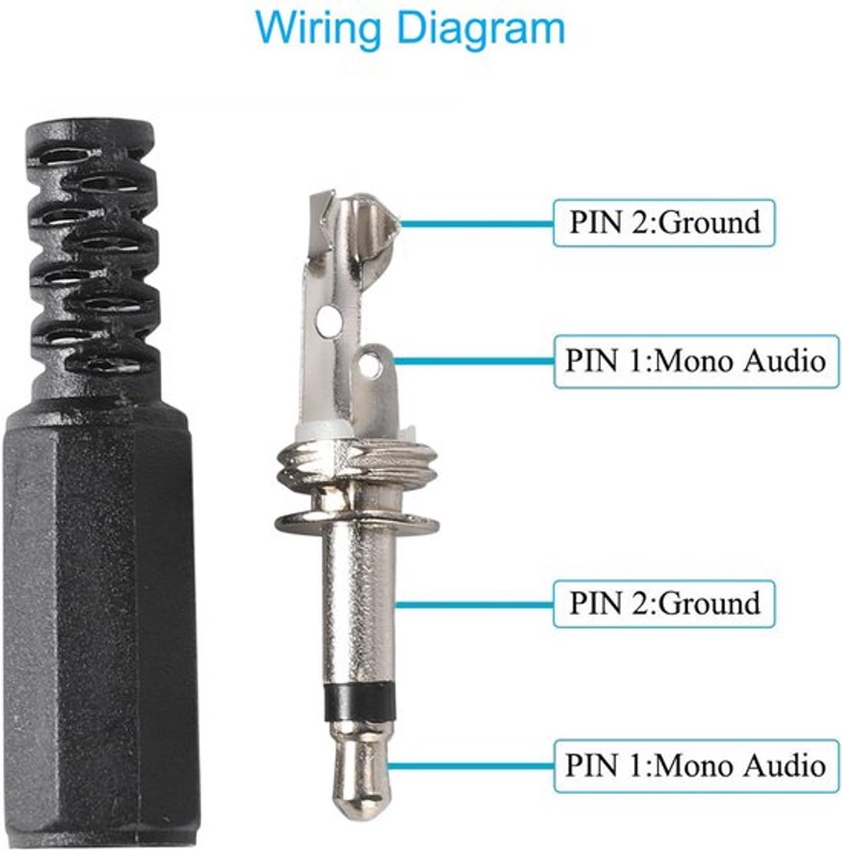 Mannelijke plugconnector - 30 stuks - Voor doe-het-zelf reparaties - 3,5 mm - Geluidsverbinding - Hoogwaardige kwaliteit - Geschikt voor audio - Zwart