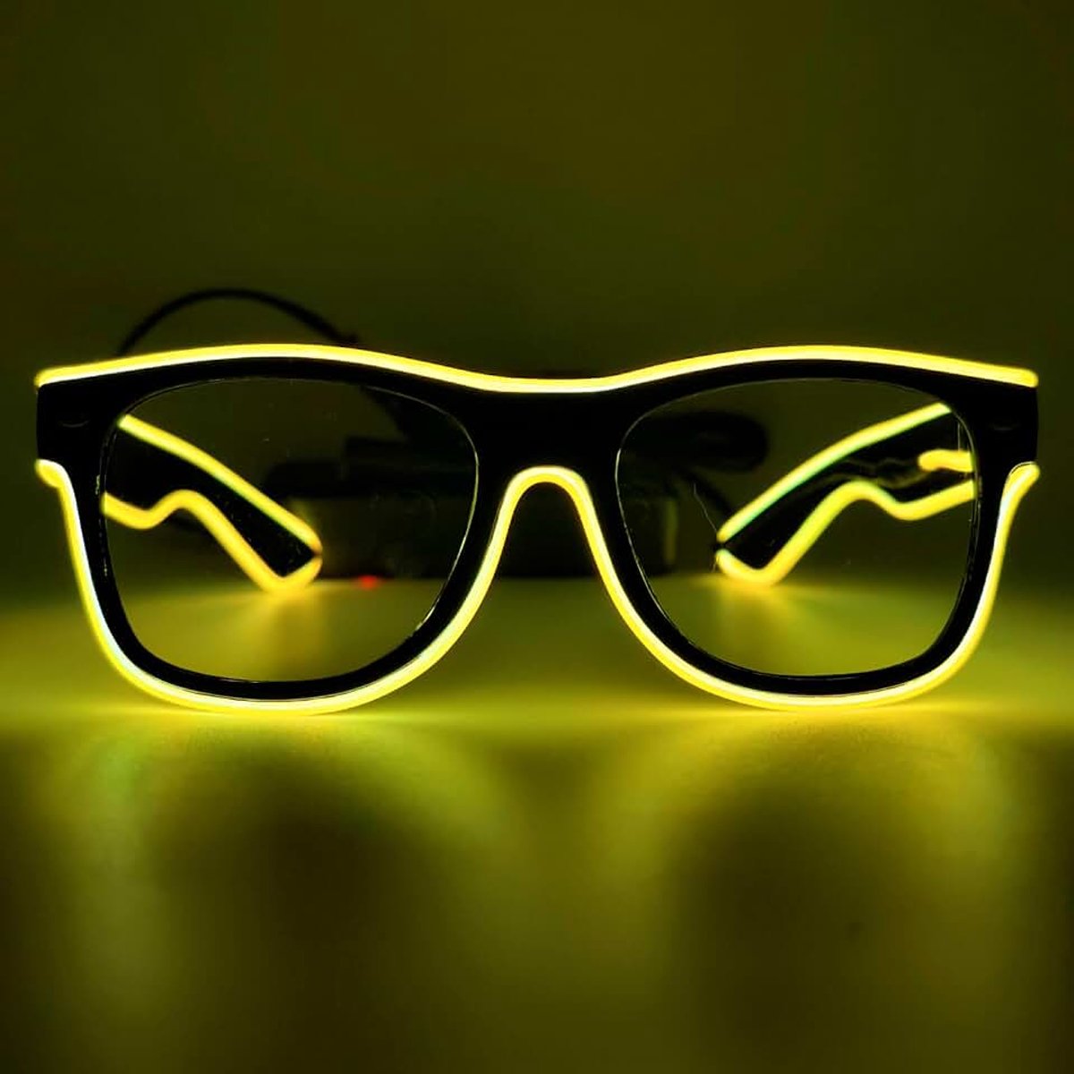 LED-bril, cyberpunk LED-bril, flexibele draadneonbril, knipperende LED-zonnebrilkostuums voor cosplay, bar, club, feestbril, cadeau, feestgadgets, EDM, Halloween