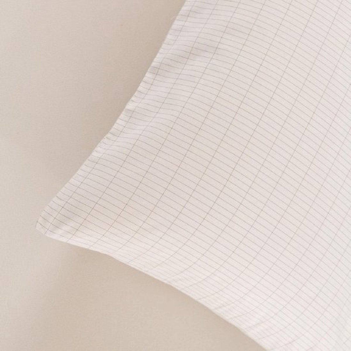 Zachte organische katoen kussenhoes, antistatisch grondkussen voor thuis en reizen, 20.08x29.53 inch, ideaal voor comfort en ondersteuning