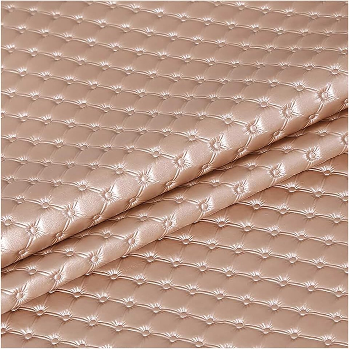 Stof Kunstleer Materiaal Bekleding Synthetisch Lederen Bladen voor Nachtkastje Harde Zak Achtergrond Muur Schuifdeur Imitatie Lederen Sofa Stof Multicolor-Gouden Roze 10 # 1.38x3m