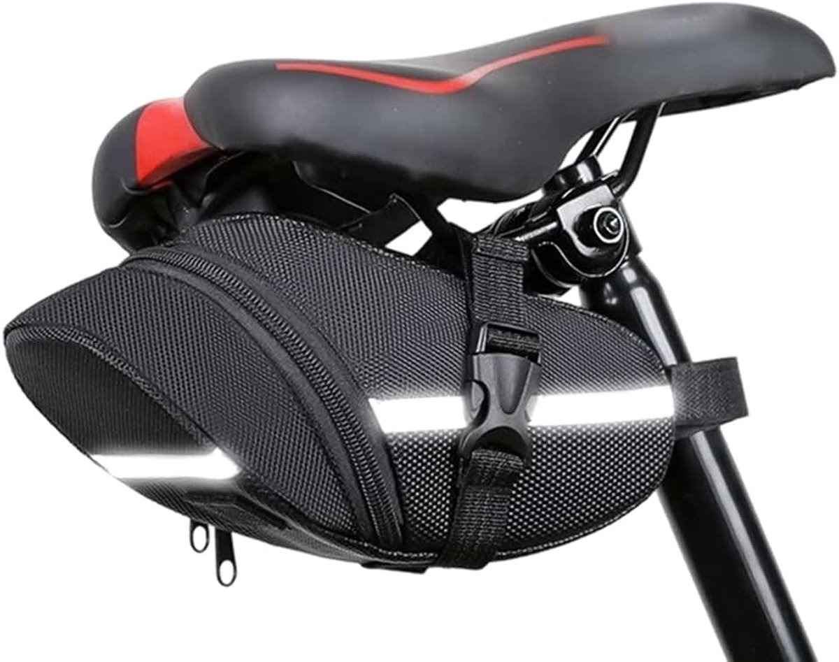 Zadeltassen voor fiets, fietstas zadel, bikepacking tassen voor racefietsen mountainbikes stadsfietsen