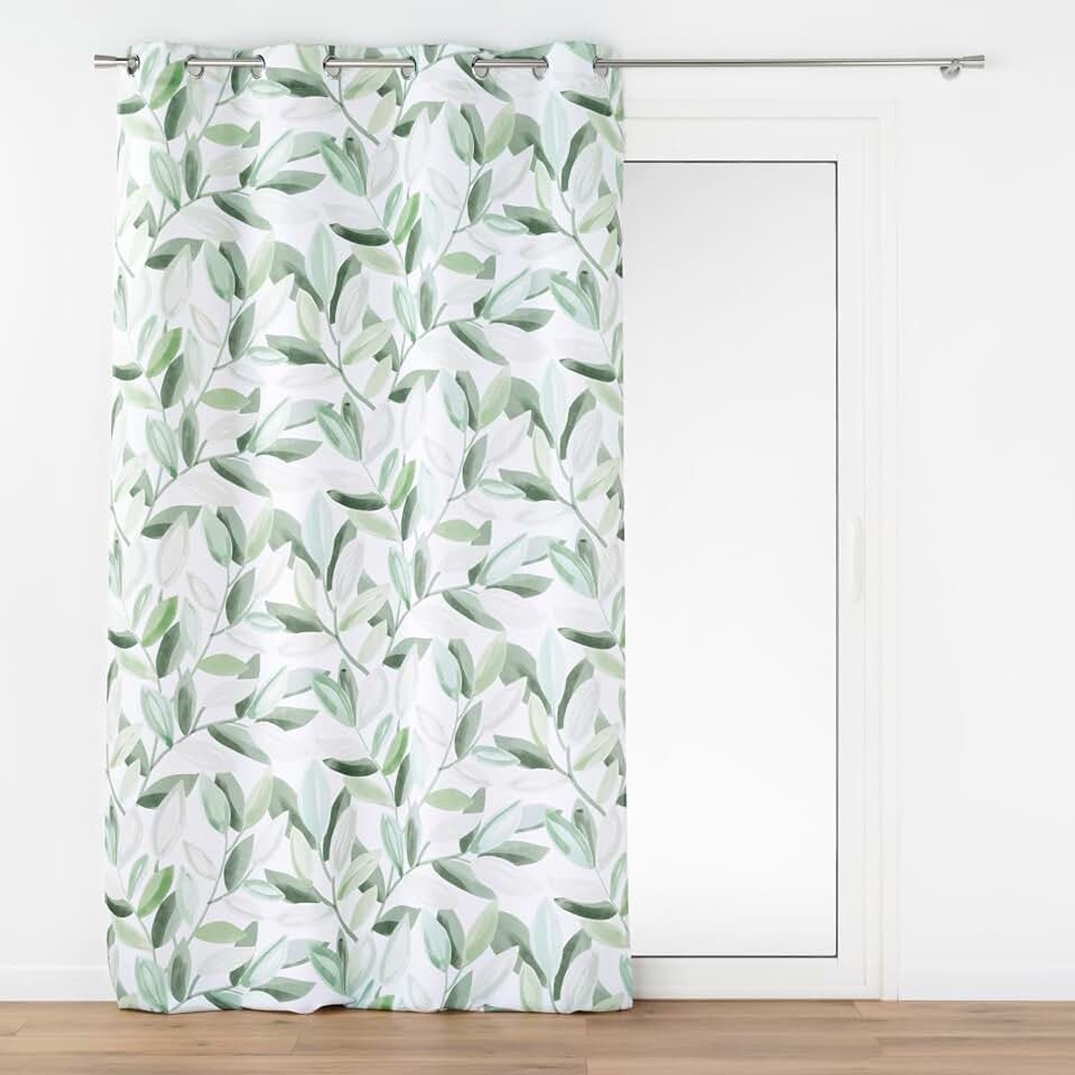 Douceur d'intérieur, Gordijn met ogen (140 x 260 cm) Eleonore, bedrukt polyester