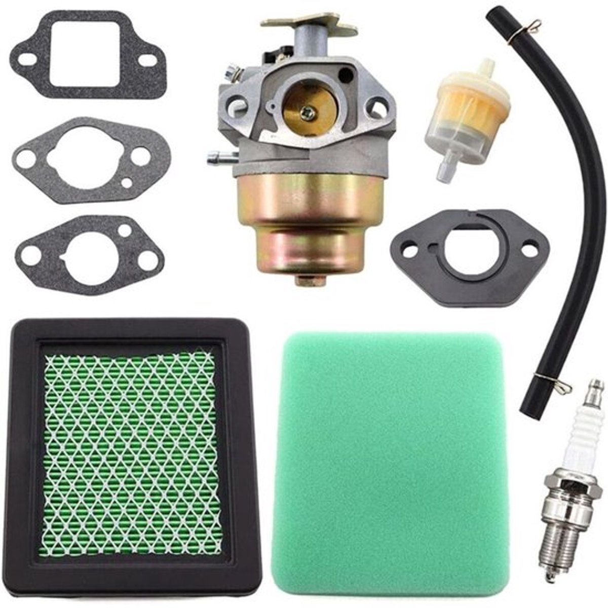 Carburateurrevisieset geschikt voor Honda GCV135, GCV160, GC135, GC160 motoren HRB216, HRR216, HRS216, HRT216, HRZ216