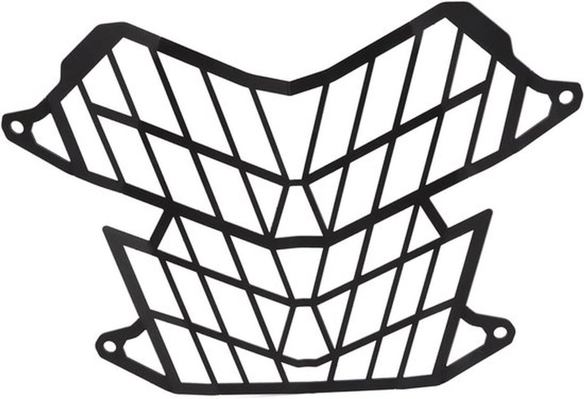 Beschermende Grille voor Motorfiets Koplamp - Stevige Roestvrijstalen Cover voor Tenere 700 2019+ - Verhoog de Veiligheid en Duurzaamheid van je Verlichting
