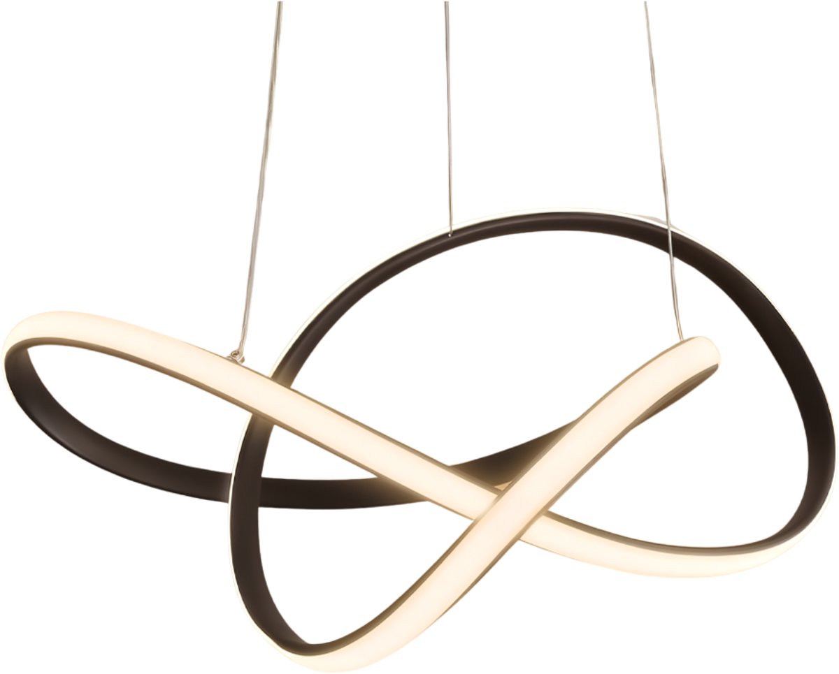 JCP® Hanglampen Eetkamer - Hanglamp - Plafondlamp - Zwart - 100cm x 50cm x 23cm